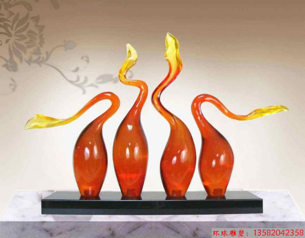 不锈钢酒店装饰摆件